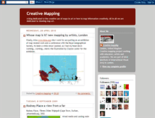 Tablet Screenshot of creativemapping.blogspot.com