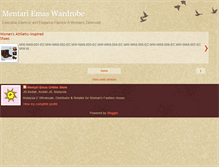 Tablet Screenshot of mentariewardrobe.blogspot.com