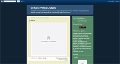 Desktop Screenshot of elmuralvirtualjuegos.blogspot.com