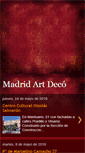 Mobile Screenshot of madrid-art-deco.blogspot.com