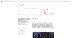 Desktop Screenshot of dailycomforts.blogspot.com