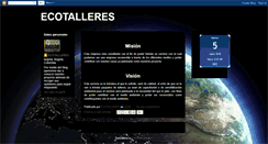 Desktop Screenshot of ecotalleres.blogspot.com