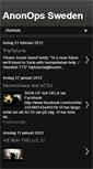 Mobile Screenshot of anonopssweden.blogspot.com