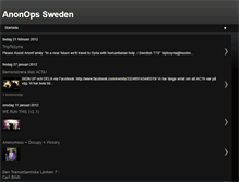 Tablet Screenshot of anonopssweden.blogspot.com