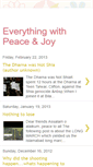 Mobile Screenshot of everythingwithpeacejoy.blogspot.com