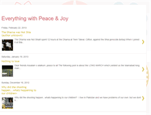 Tablet Screenshot of everythingwithpeacejoy.blogspot.com