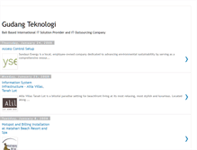Tablet Screenshot of gudangteknologi.blogspot.com