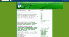 Desktop Screenshot of bmhydro.blogspot.com