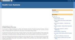 Desktop Screenshot of health-care-systems-articles.blogspot.com