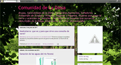 Desktop Screenshot of comunidadmelissas.blogspot.com