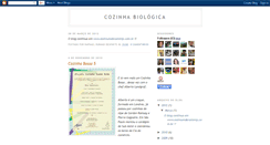 Desktop Screenshot of cozinhabio.blogspot.com