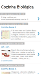 Mobile Screenshot of cozinhabio.blogspot.com