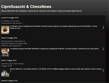 Tablet Screenshot of ciprescacchi.blogspot.com