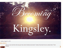 Tablet Screenshot of dkingsleymusic.blogspot.com