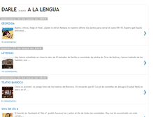 Tablet Screenshot of lenguaentercero.blogspot.com