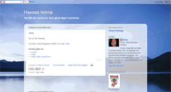 Desktop Screenshot of hasses-horna.blogspot.com