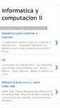 Mobile Screenshot of informaticaycomputacionii.blogspot.com