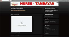 Desktop Screenshot of nurse-tambayan.blogspot.com