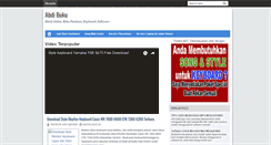 Desktop Screenshot of abdibuku.blogspot.com