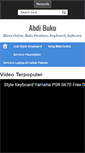 Mobile Screenshot of abdibuku.blogspot.com