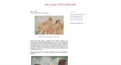 Desktop Screenshot of melissa-steckbauer.blogspot.com