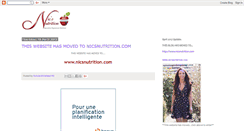 Desktop Screenshot of nicsnutrition.blogspot.com