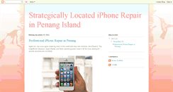 Desktop Screenshot of iphonerepairpenang.blogspot.com