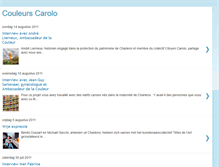 Tablet Screenshot of couleurscarolo.blogspot.com