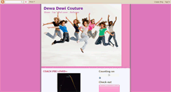 Desktop Screenshot of dewadewicouture.blogspot.com