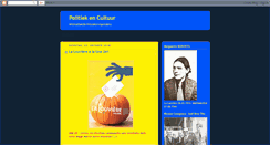 Desktop Screenshot of politiekencultuur.blogspot.com