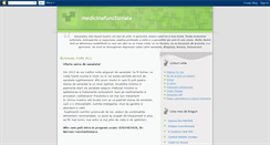 Desktop Screenshot of medicinafunctionala.blogspot.com