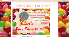 Desktop Screenshot of luartedoceencanto.blogspot.com