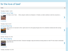 Tablet Screenshot of fortheloveofbeef.blogspot.com