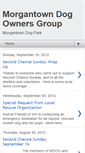 Mobile Screenshot of morgantowndogownersgroup.blogspot.com