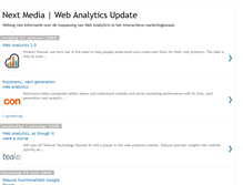 Tablet Screenshot of analyticsupdate.blogspot.com