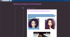 Desktop Screenshot of mijnnatuurlijkehaar.blogspot.com