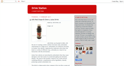 Desktop Screenshot of drinkstation.blogspot.com