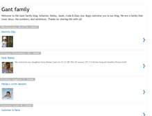 Tablet Screenshot of gantfamily.blogspot.com