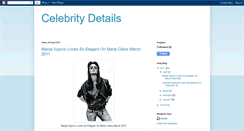 Desktop Screenshot of celebrity-detail-dummy.blogspot.com