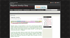 Desktop Screenshot of jewelry-magnetic.blogspot.com