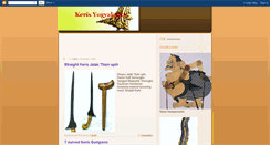 Desktop Screenshot of kerisyogya.blogspot.com