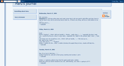 Desktop Screenshot of haru.blogspot.com
