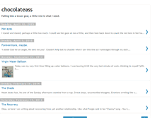 Tablet Screenshot of chocolateirene.blogspot.com