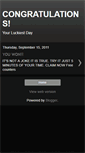 Mobile Screenshot of congratsyouwon.blogspot.com