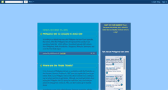 Desktop Screenshot of philippineidol2006.blogspot.com