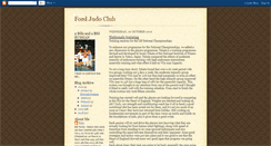 Desktop Screenshot of fordjudoclub.blogspot.com