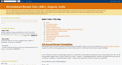 Desktop Screenshot of ahmedabadbonsaiclub.blogspot.com
