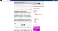 Desktop Screenshot of money-web4u.blogspot.com