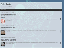 Tablet Screenshot of felizparto.blogspot.com