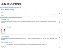 Tablet Screenshot of oblogsaidadeemergencia.blogspot.com